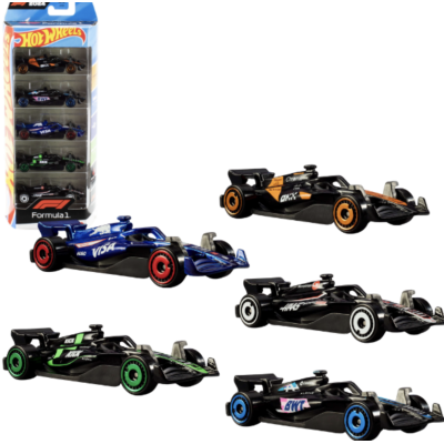Hot Wheels набор из 5 машины ''Формула 1''