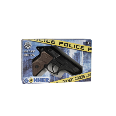 Gonher Mitralieră și pistol negru ''Poliție'', 8 focuri