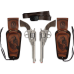 Gonher Set cowboy, 2 revolvere cu teci