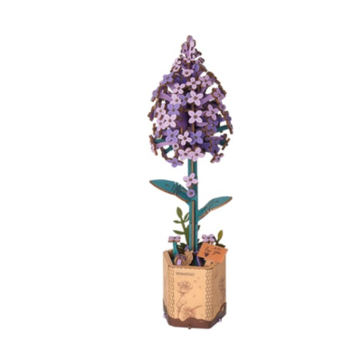 Robotime Constructor din lemn "Liliac"