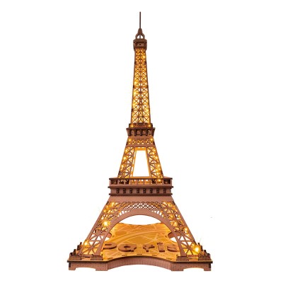 Robotime Constructor din lemn "Noapte turnului Eifel"