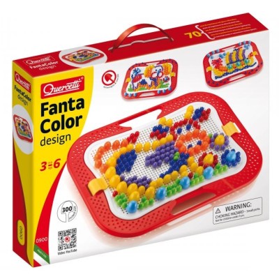 Quercetti Мозайка ''Fantacolor Design'' 300 эл.