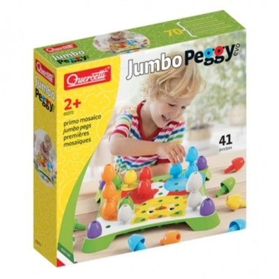 Quercetti Мозайка "Jumbo Peggy Evo", 41 эл.